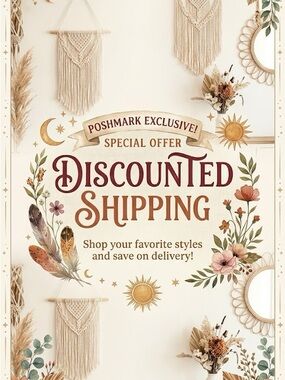 Discounted Shipping with Purchase!